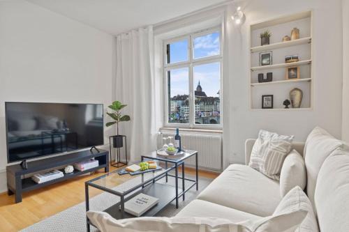 True Basel - Stadtwohnung I Rheinblick