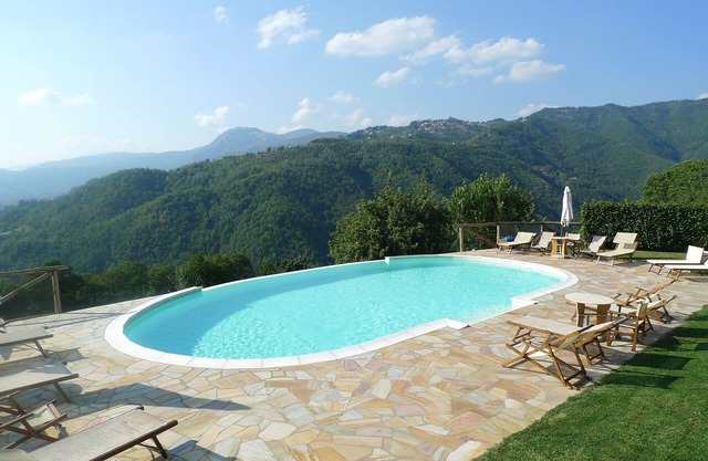 Hermosa casa de campo toscana, piscina infinita, a 1 minuto a pie del restaurante