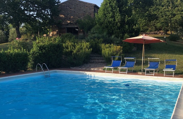 Casa de campo toscana con piscina en un lugar maravillosamente aislado
