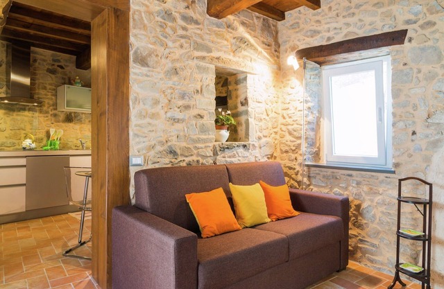 Casa de vacaciones con jardín