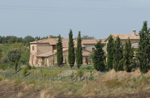 Villa toscana entre San Giovanni D'Asso y Montalcino