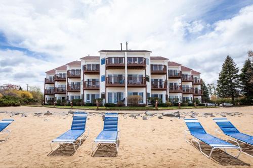 TWO Beachside Condos on East Bay in Traverse City
