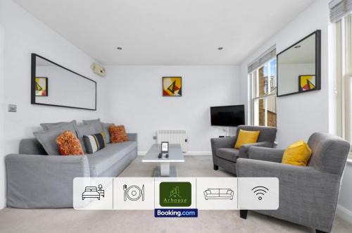 Two Bedroom Apartment By Arhouse Apartments Short Lets & Serviced Accommodation Shoreditch With Free WiFi