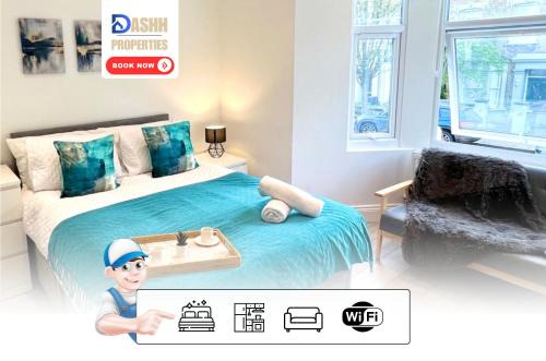 Two Bedroom Apartment By Dashh Properties Short Lets & Serviced Accommodation In Shepherds Bush With Free Wifi