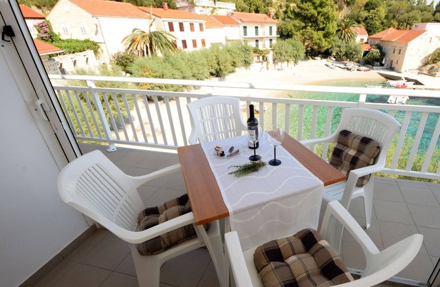Apartamento para dos personas en la playa Podobuce, Peljesac (A-631-b)