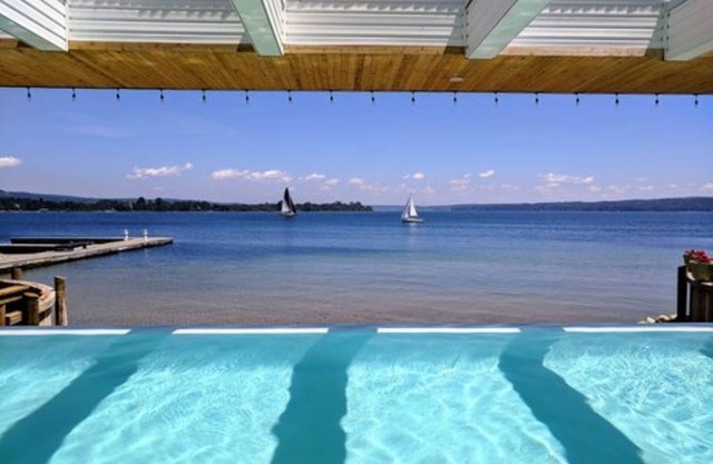 Two-bedroom spacious lakefront condo at Portage Point Resort!