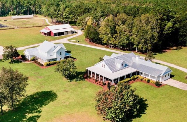 Two Large, Modern Farmhouses at Salty Oak Farm