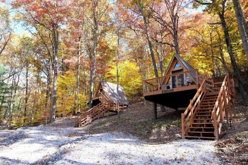 Two People A-frame Ideal to Reconnect with Nature in Ohio