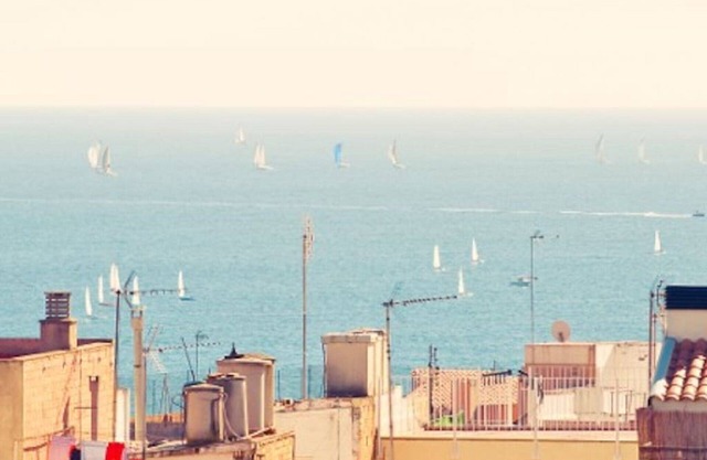 Two steps from the beach and close to Barcelona!