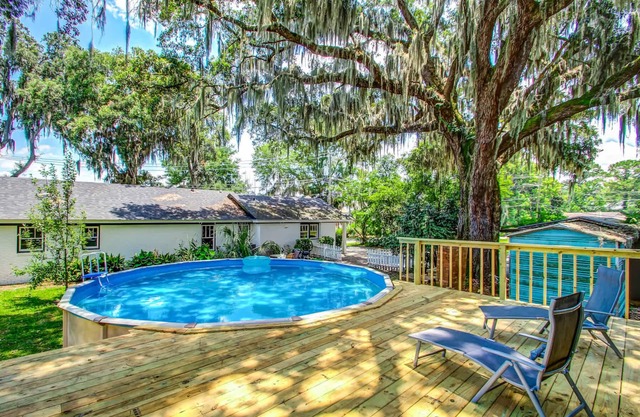 Two Units w/ Gazebo & Pool-Swanky Savannah Style
