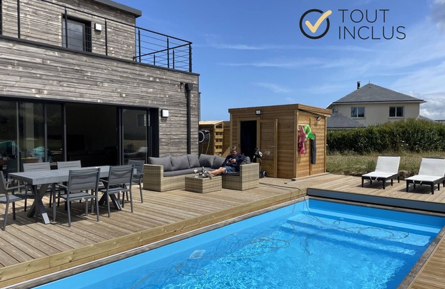 TY COAT - New house / sea view / swimming pool / Nordic bath