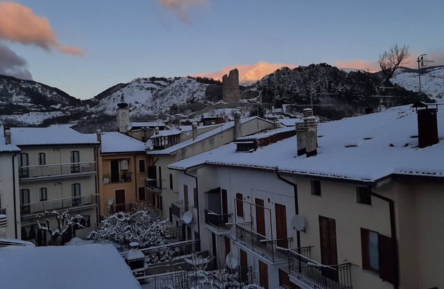 Típica casa de Abruzzo perfecta para grupos de amigos o familias numerosas