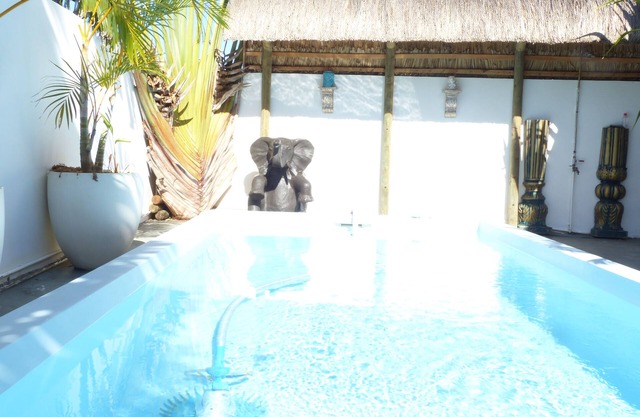 "Villa colonial" a 1 min del mar Piscina privada