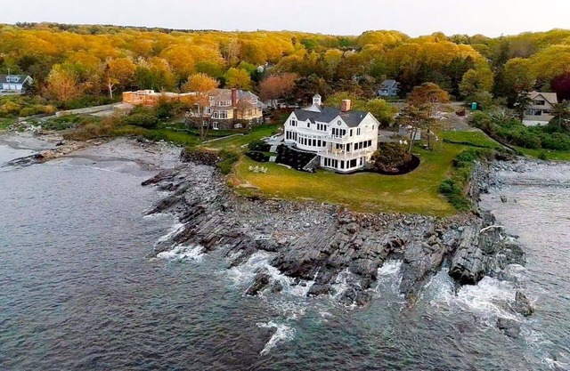¡Propiedad de lujo frente al mar en un acantilado en Cape Elizabeth! Pozo de fuego, bicicletas, EV CHG
