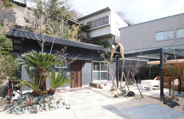 UmiSoraIe Beach house with garden living room / Kami Amakusa Kumamoto