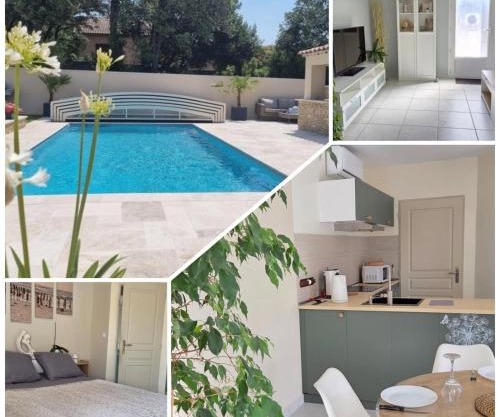 Un air de provence avec piscine disponible seulement en fin de journée - À 5min de l'A7 et A9