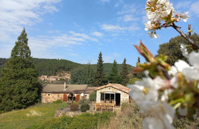 Une Oasis Ardéchoise, Isolée, sur 32 Ares Arborés, 2 Logements, Piscine Privée