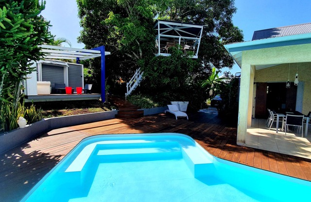 Único en Guadalupe: Villa a 400 m de la playa con casita de mango
