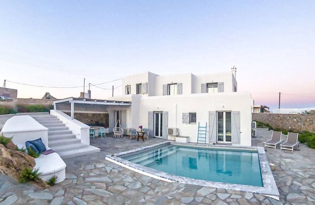 Villa única en Mykonos con vistas al mar