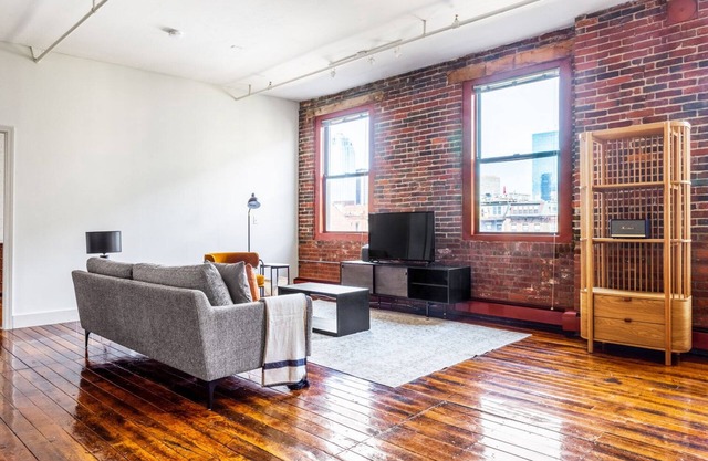 Unique South End Loft w/ Pool, Art Gallery, Steps to T by Blueground