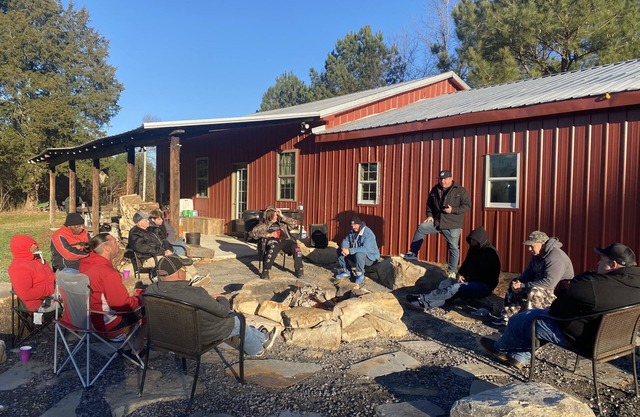 Unique Sportsman's Lodge surrounded by North Sauty Waterfowl Refuge acres.