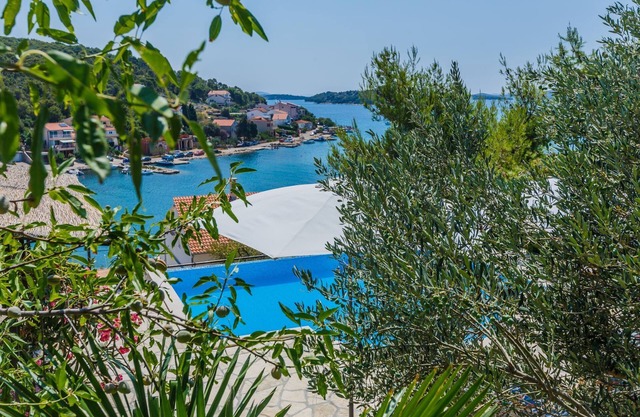 Unique Villa Tisno, Murter w/Pool, Teracess - View