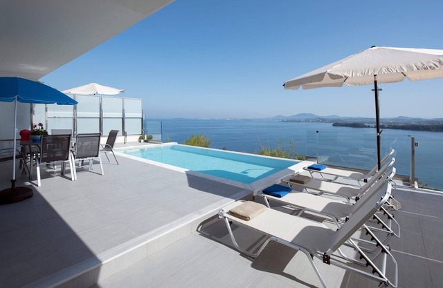 Unparalleled Luxury Awaits | 8 Bedrooms | Villas Lucas, Clara & Thea Pyrgi | Private Pools & Breathtaking Views | Your Dream Corfu Escape