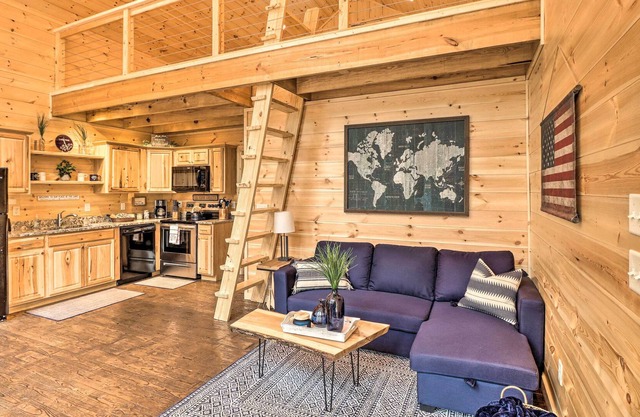 Unplug by Greers Ferry Lake: Cabin w/ Views!