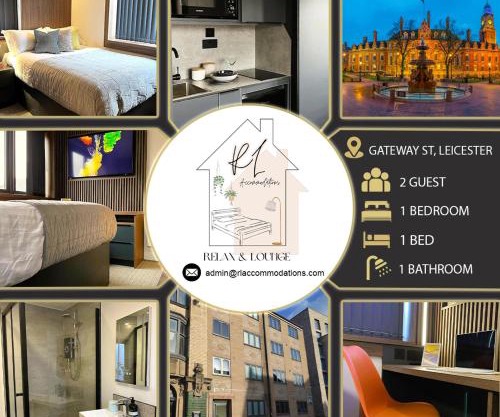 Unwind in Style, One-Bedroom Haven 2C Close to DMU