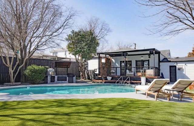 Upscale 3BR w/ Yard Games + Heated Pool + Hot Tub