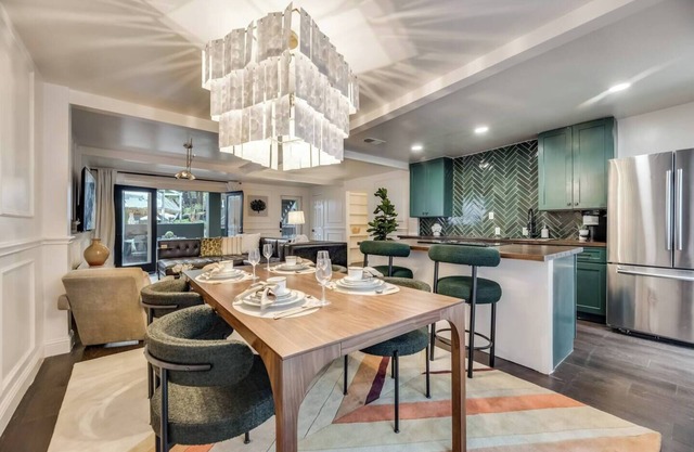 Upscale Central Dallas retreat with pool, luxury interiors, and award-winning courtyard