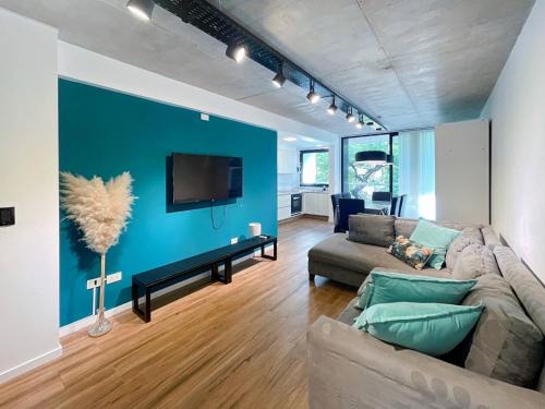 Urban Retreat Elegant Modern Apartment with Balcony in Villa del Parque