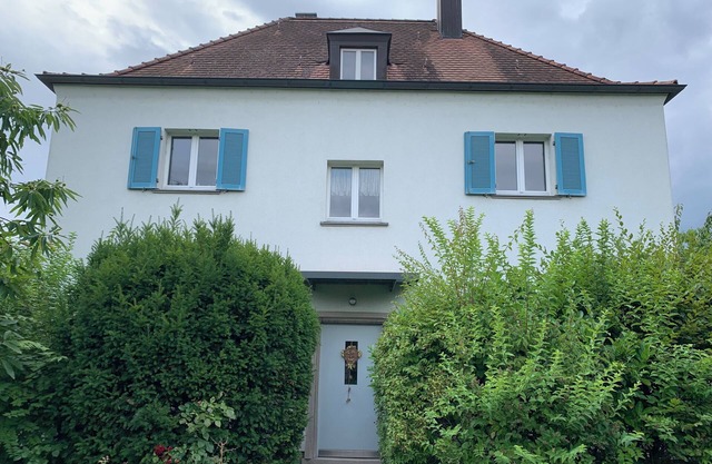 Vacation apartment on the Main, (65 m²) with balcony and garden