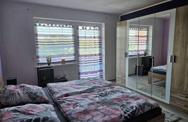 Vacation apartment 1 in the Ludwigsfelder house with 2 bedrooms and balcony