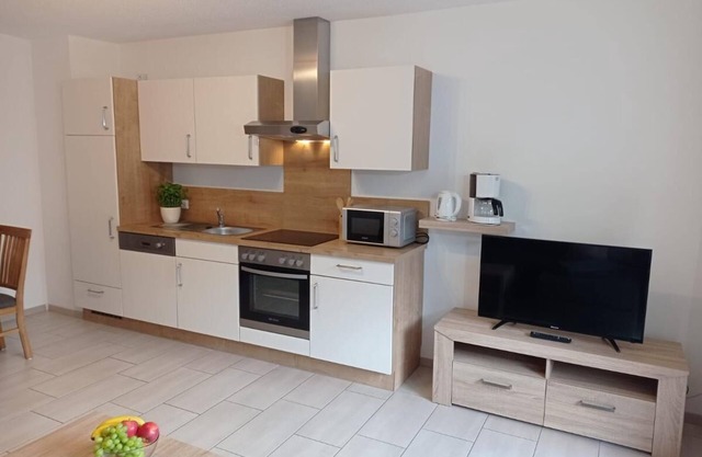 Vacation apartment (65sqm) with east-facing balcony