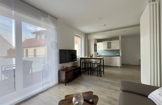 Vacation apartment above the Stadtcafé Barby