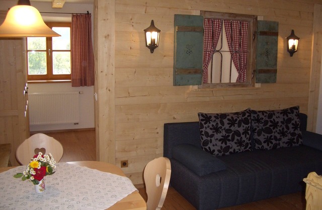 Apartamento Berchtesgaden, con sofá cama adicional para hasta 4 personas, cocina muy bien equipada, ducha / WC