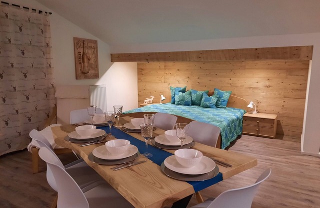 Apartamento Hochgern, 71 m², 1-4 personas, 1 dormitorio, cocina, 2 baños, WLAN, balcón, no fumador