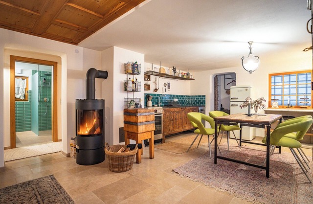 Vacation apartment for families and friends with many possibilities.
