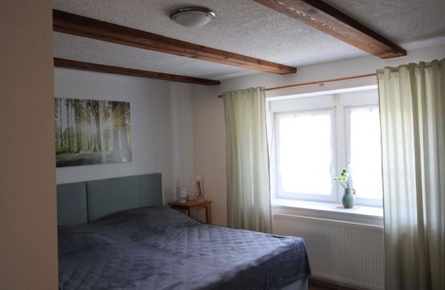 Vacation apartment "Herbert", living-bedroom - Ferienhof Wiesenblick