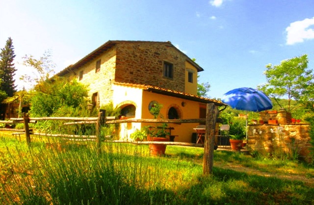 Vacation apartment in Tuscany with swimming pool