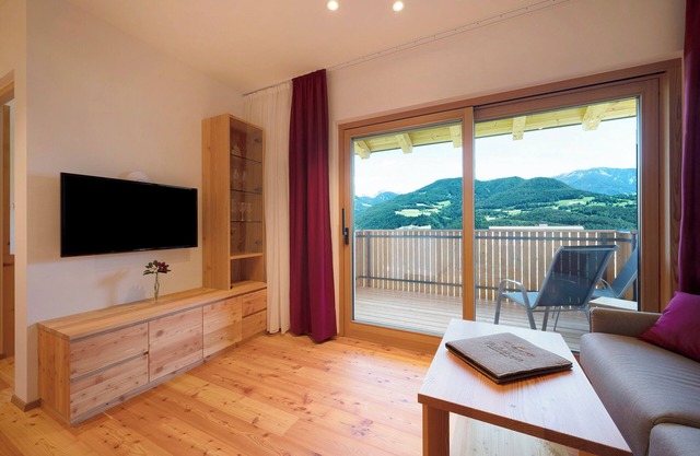 Apartamento de vacaciones "Teutenhofer Zwetschge" en la granja con vistas a la montaña
