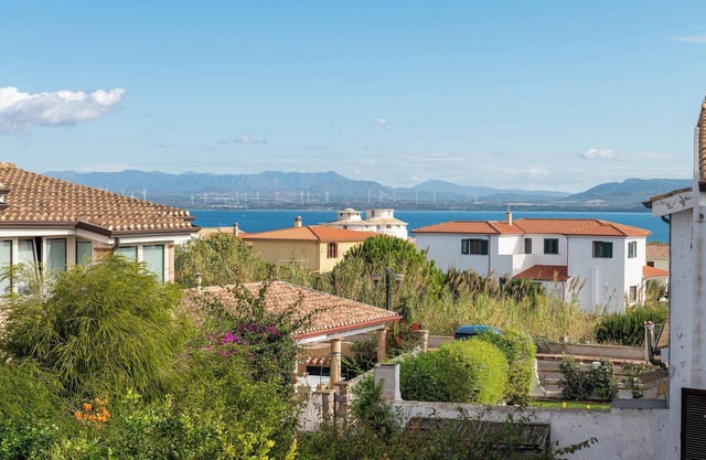 Casa Giovanna e Antonio con vista al mar, A/C, terraza y jardín