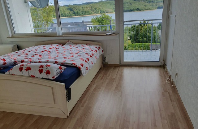 Vacation home with panoramic view of Lake Sorpe - only 50 meters to the lake