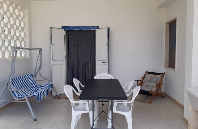 Casa de vacaciones 'Salento Alto' con vistas al mar, terraza privada y aire acondicionado