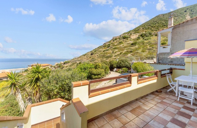 Casa de vacaciones "La Bella Vista" con vistas al mar, terraza privada y aire acondicionado