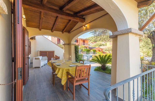 Casa de vacaciones "Villetta Con Patio Esterno" con 2 terrazas privadas y A/C