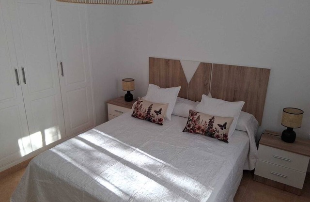 Vacaciones 'Ocean Dune' con piscina compartida, terraza privada y Wi-Fi