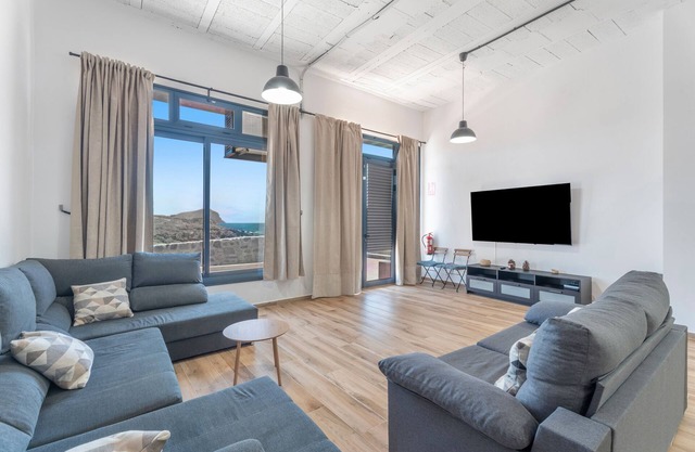 Vacaciones 'Amanecer Mirador Los Abrigos' con vistas al mar, Wi-Fi y aire acondicionado