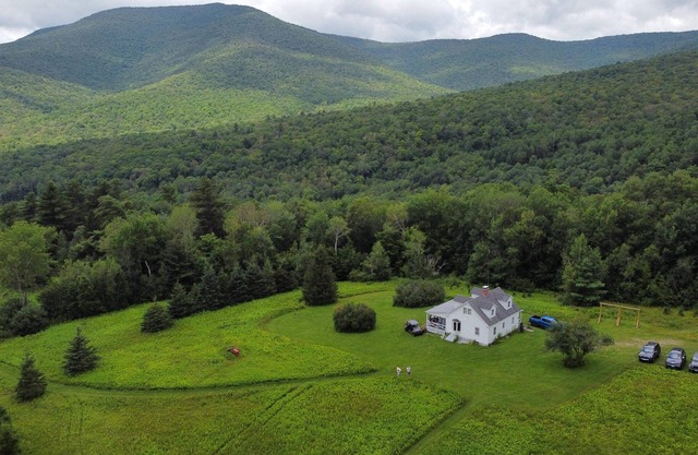Vermont house in stunning private country setting and 360 degree panoramic views